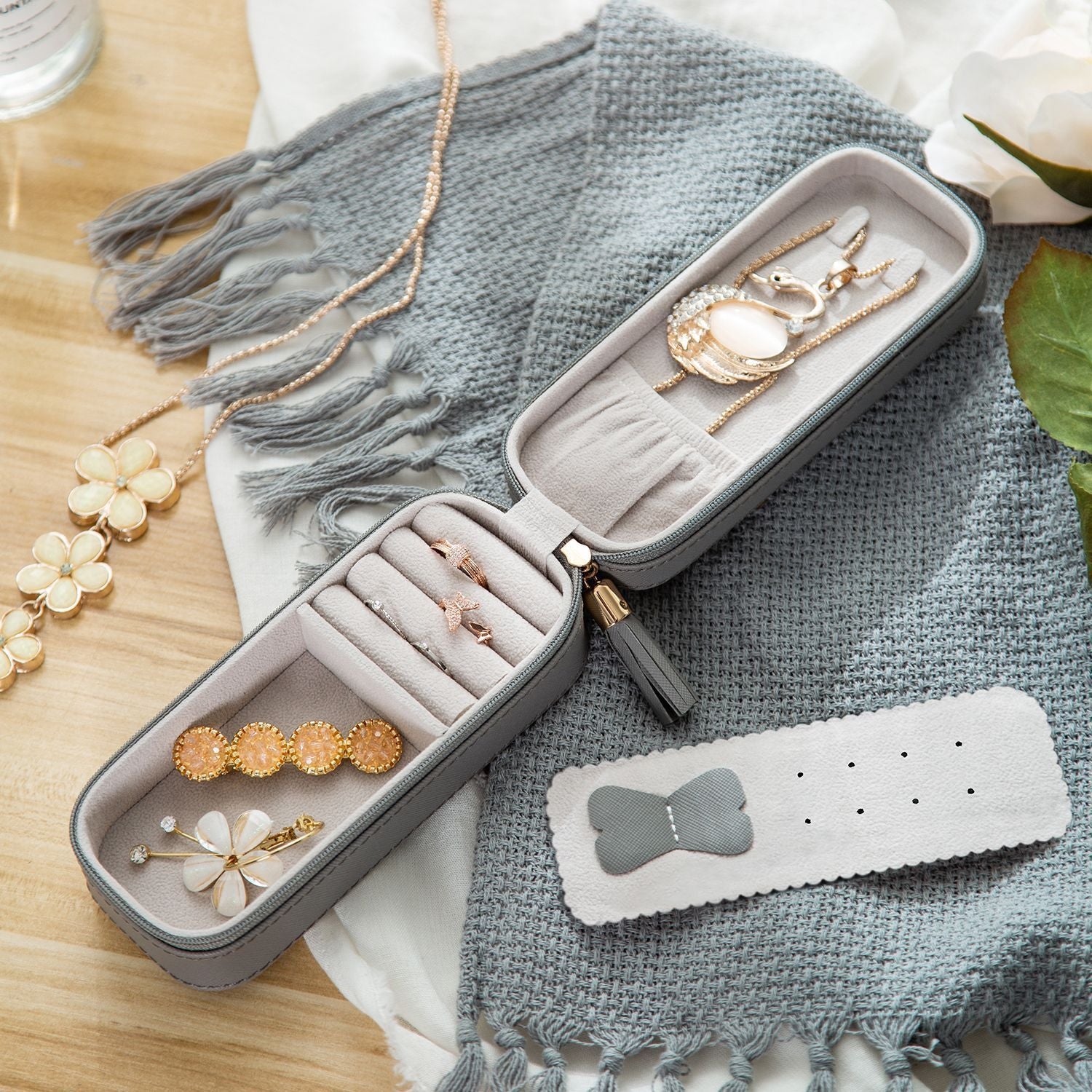 Via Aurette Mini Jewelry Travel Box