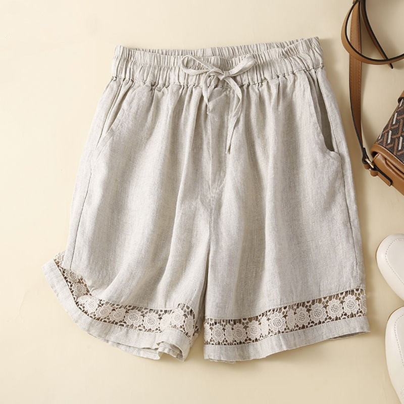 Marina Ease Linen Shorts