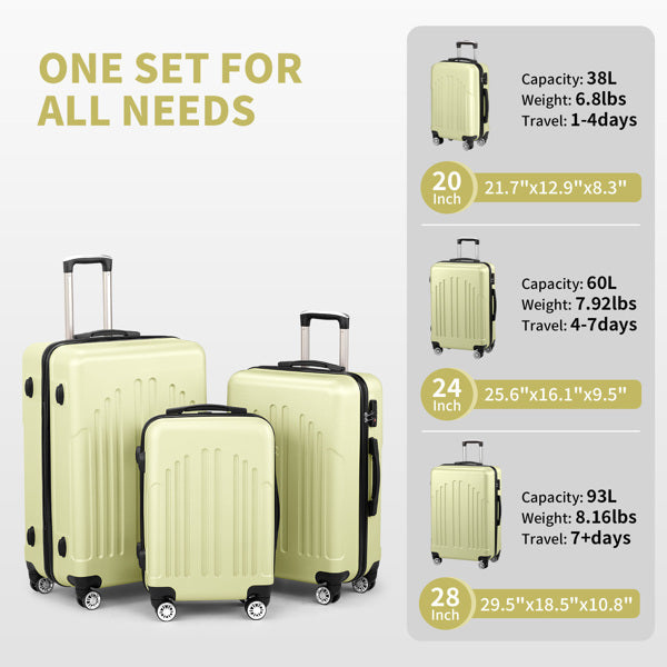 Grand Tour Carryall 3-piece Luggage Set