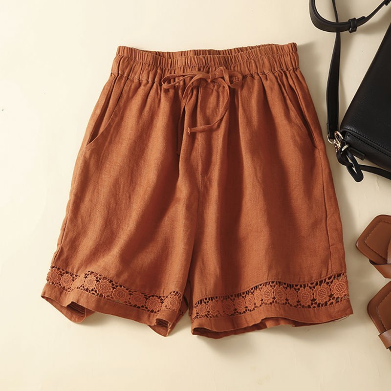 Marina Ease Linen Shorts