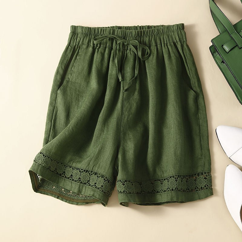 Marina Ease Linen Shorts