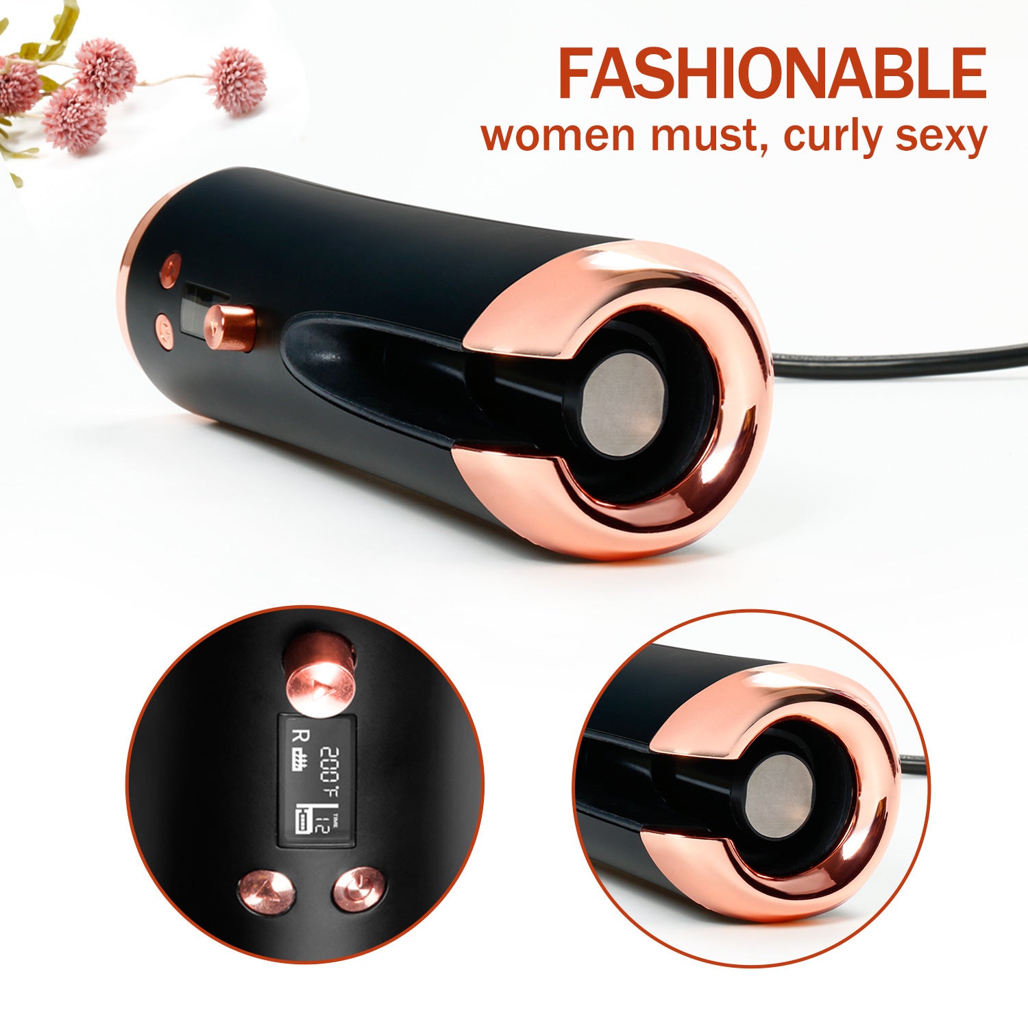 Eterna Locks Portable Curling Wand