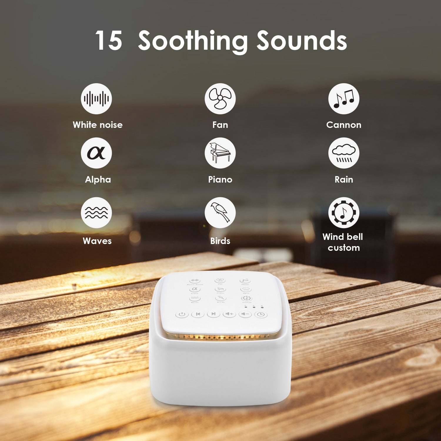 Eterno HushWave White Noise Machine
