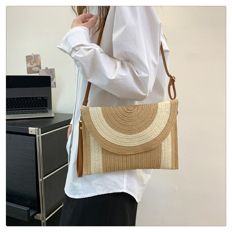 Portelle Hand-Woven Shoulder Bag