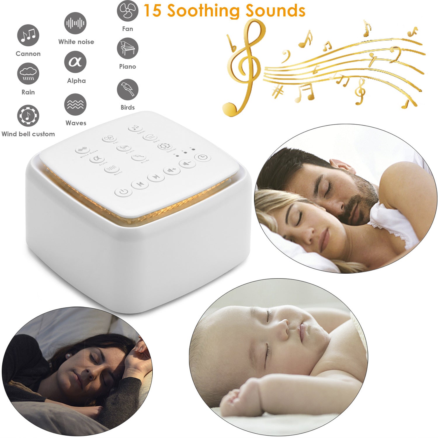 Eterno HushWave White Noise Machine