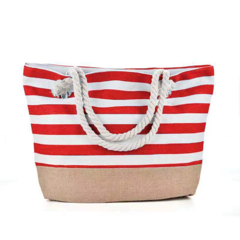 Vallerie Striped Swim Tote