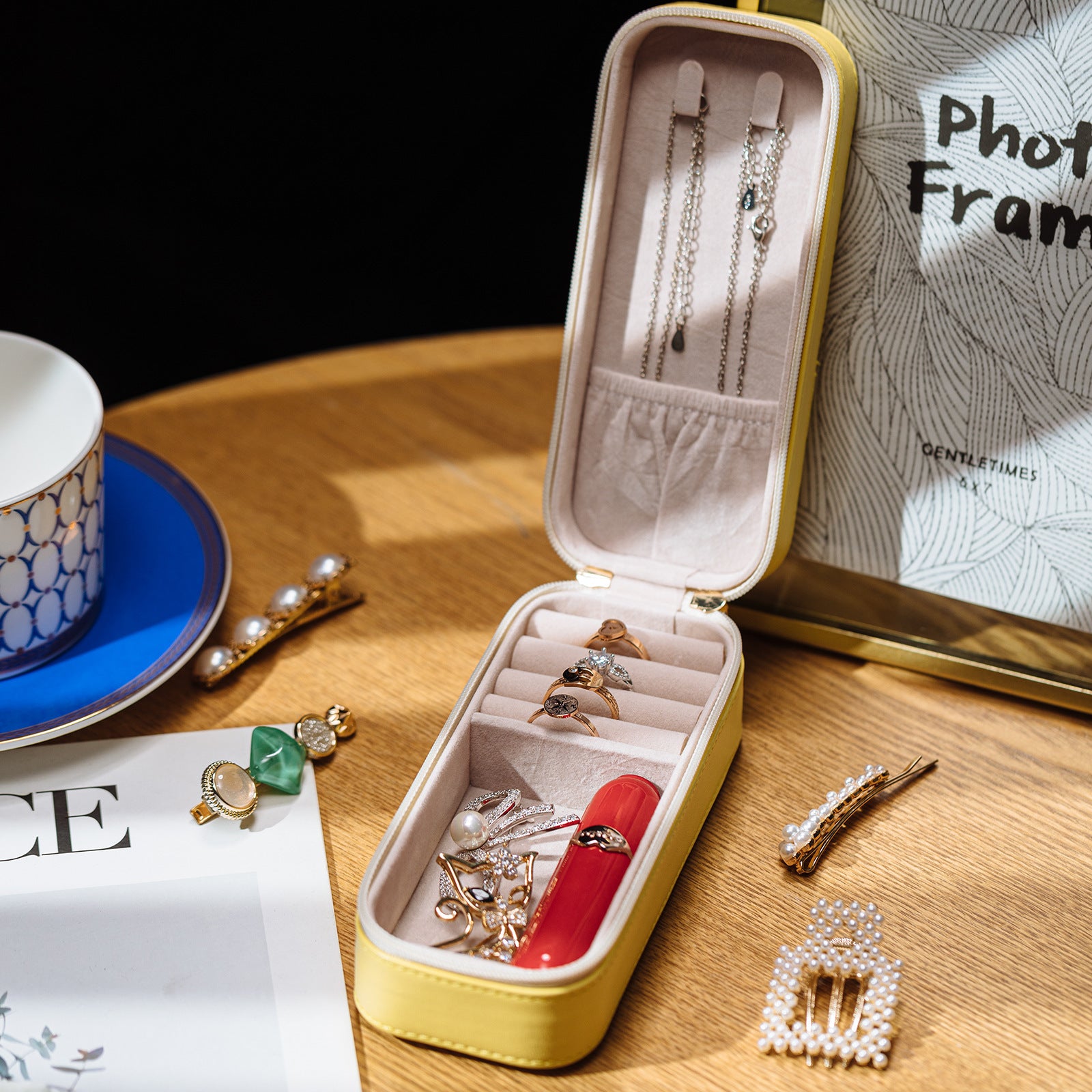 Via Aurette Mini Jewelry Travel Box