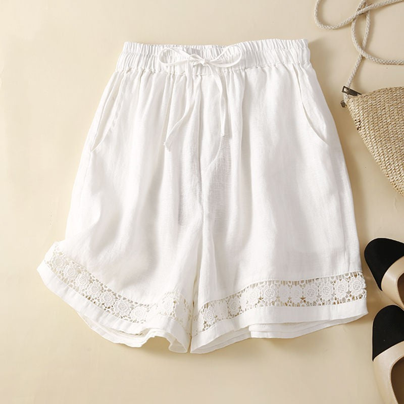 Marina Ease Linen Shorts