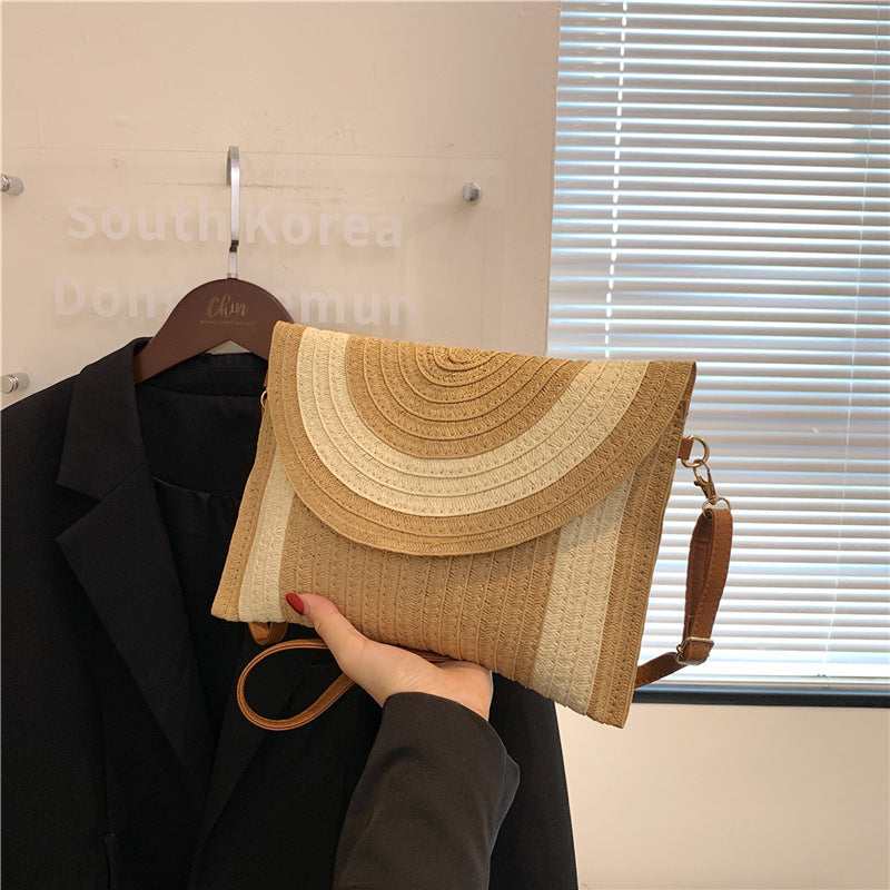 Portelle Hand-Woven Shoulder Bag