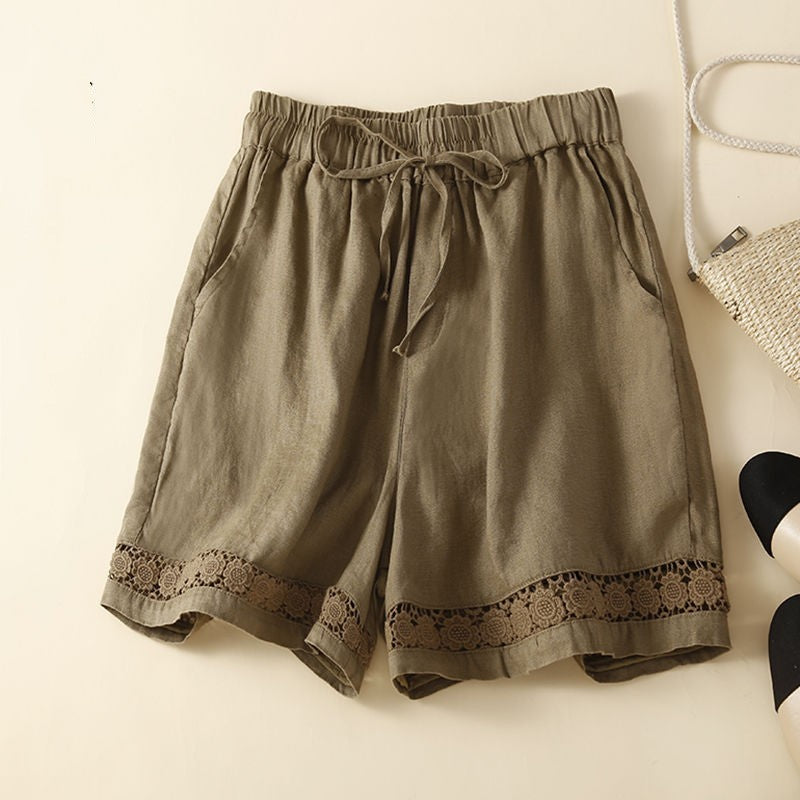 Marina Ease Linen Shorts