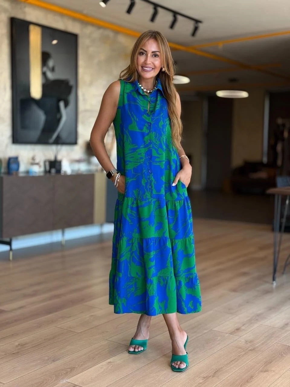 Coastal Opulence Dress