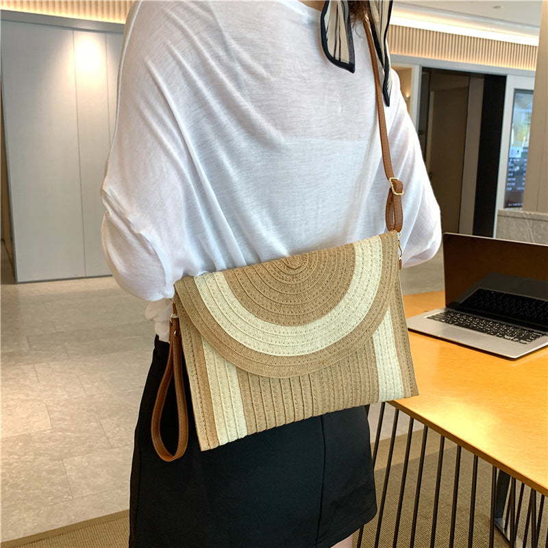Portelle Hand-Woven Shoulder Bag