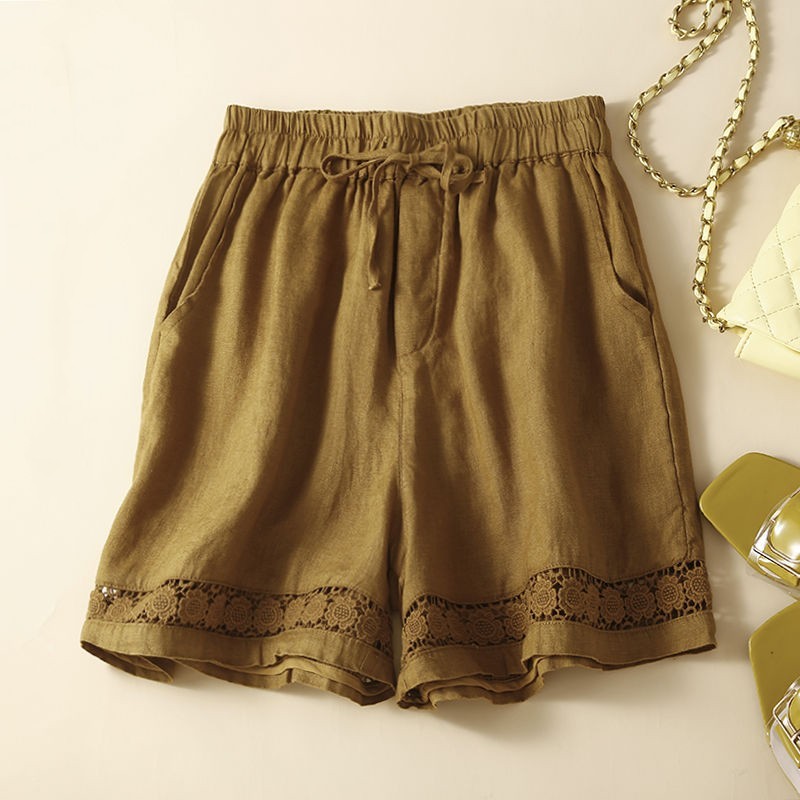 Marina Ease Linen Shorts