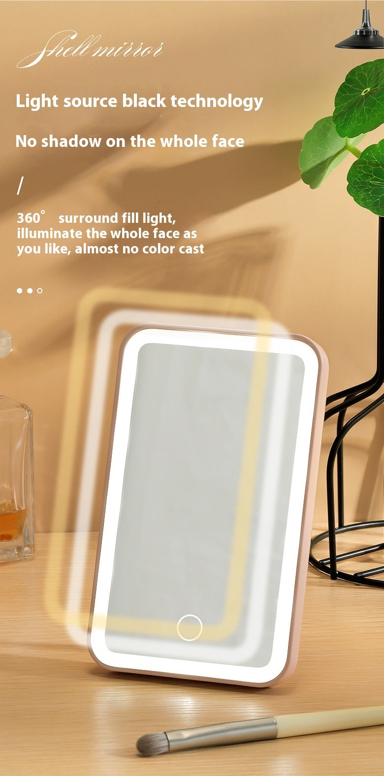 Prismé Reflect LED Makeup Mirror