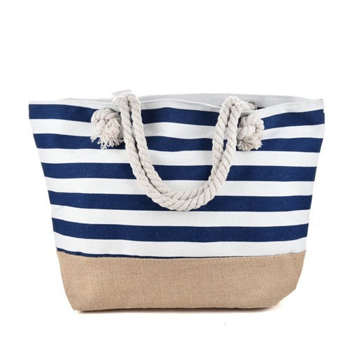 Vallerie Striped Swim Tote