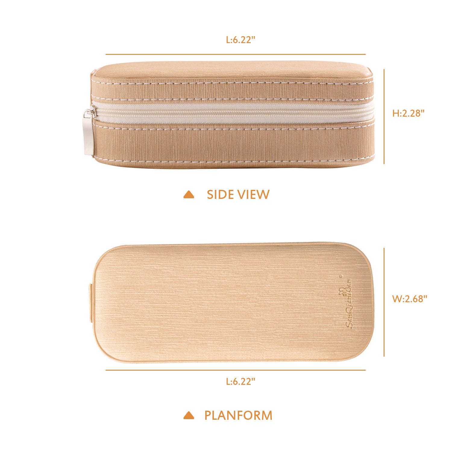 Via Aurette Mini Jewelry Travel Box