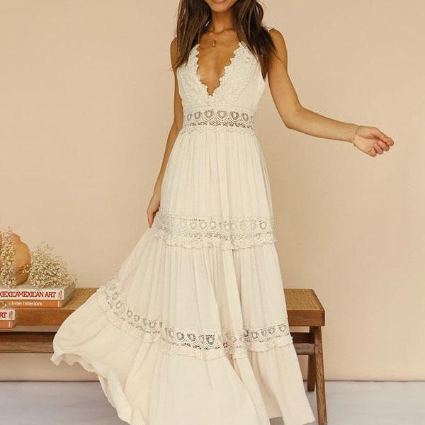 Golden Riviera Dress