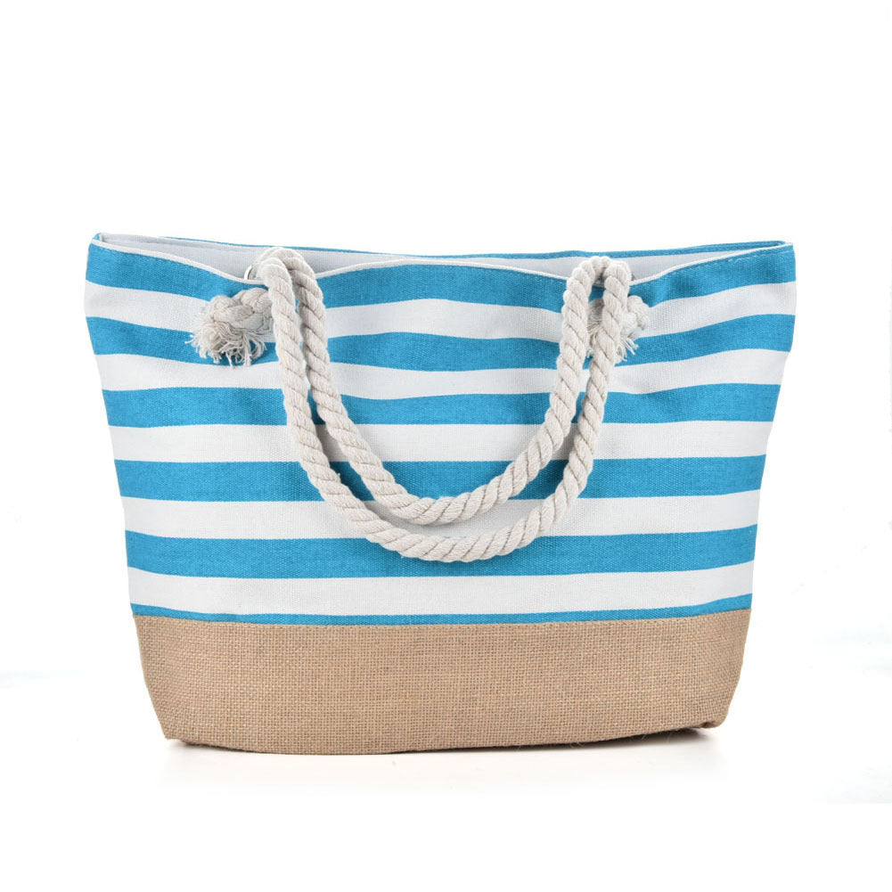 Vallerie Striped Swim Tote